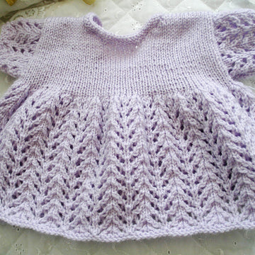Knitting pattern Dolls 17-22", 0-3 Month Baby, Dress, Cardigan, Hat and Shoes