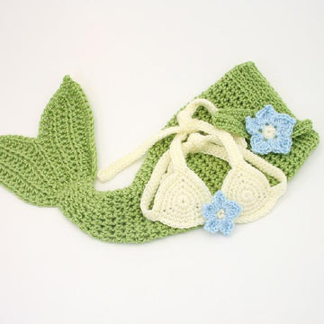 B08 Baby Mermaid Costume - Bikini Top