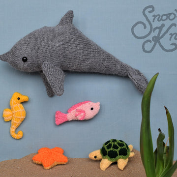 Dolphin and Friends Knitting Pattern Snoo's Knits