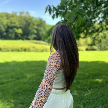 Lace Twist Shrug