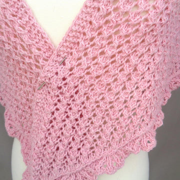 Peach Blossoms Shawl