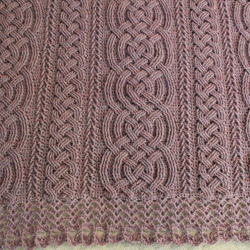 Aberdeen Cable Blanket