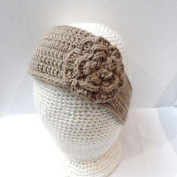Headband with flower
