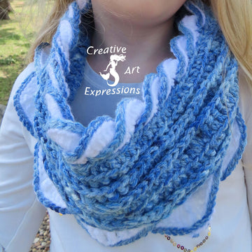 Sea Breeze Infinity Scarf Child & Youth