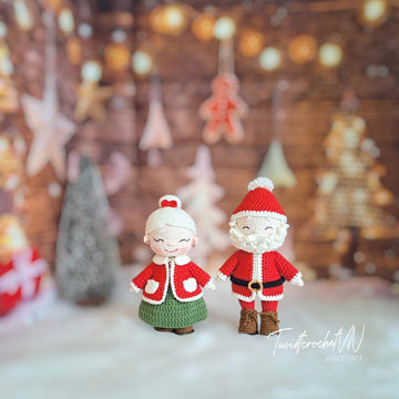 Santa Claus and Mrs Claus