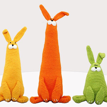 Bunny Trio - Amigurumi