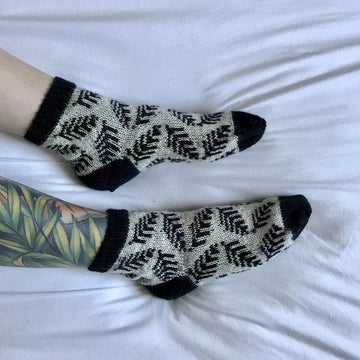 Wandering Fern Socks