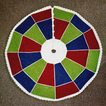 Snowy Drift Tree Skirt