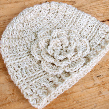 Easy Double Crochet Beanie