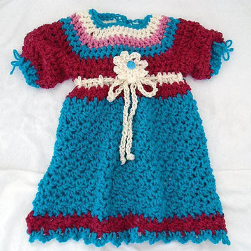 Tyra Crochet Baby and Girl's Dress