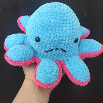 Reversible mood octopus not sew