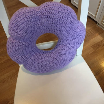 Flower daisy cushion crochet pattern