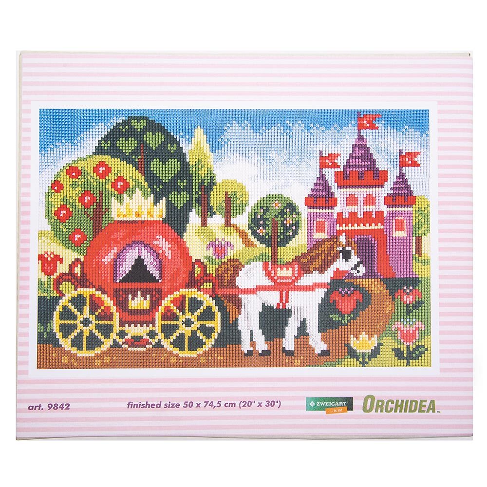 Orchidea Fab Coach Chunky Cross Stitch Kit