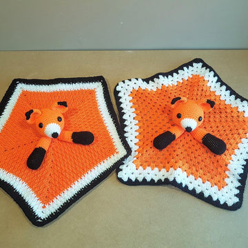 Foxy Fox Lovey Security Blanket