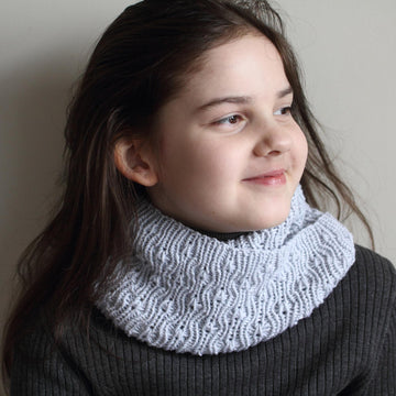 Orchid Twist Cowl