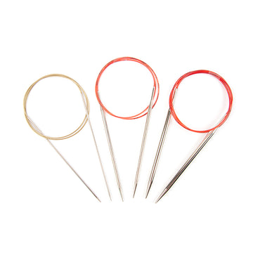 AddiClassic Lace Circular Needle - Silver Tips  80cm