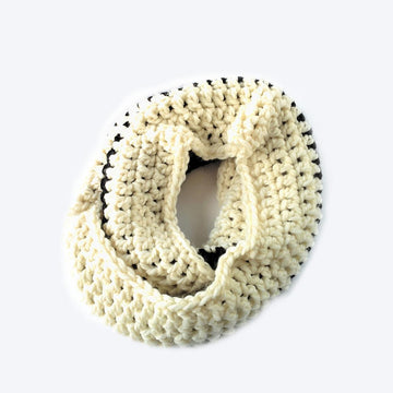 Cookies & Cream Infinity Scarf