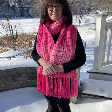 "Cables and Braids" Scarf