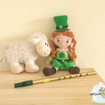 St Patrick Elf (Leprechaun) doll