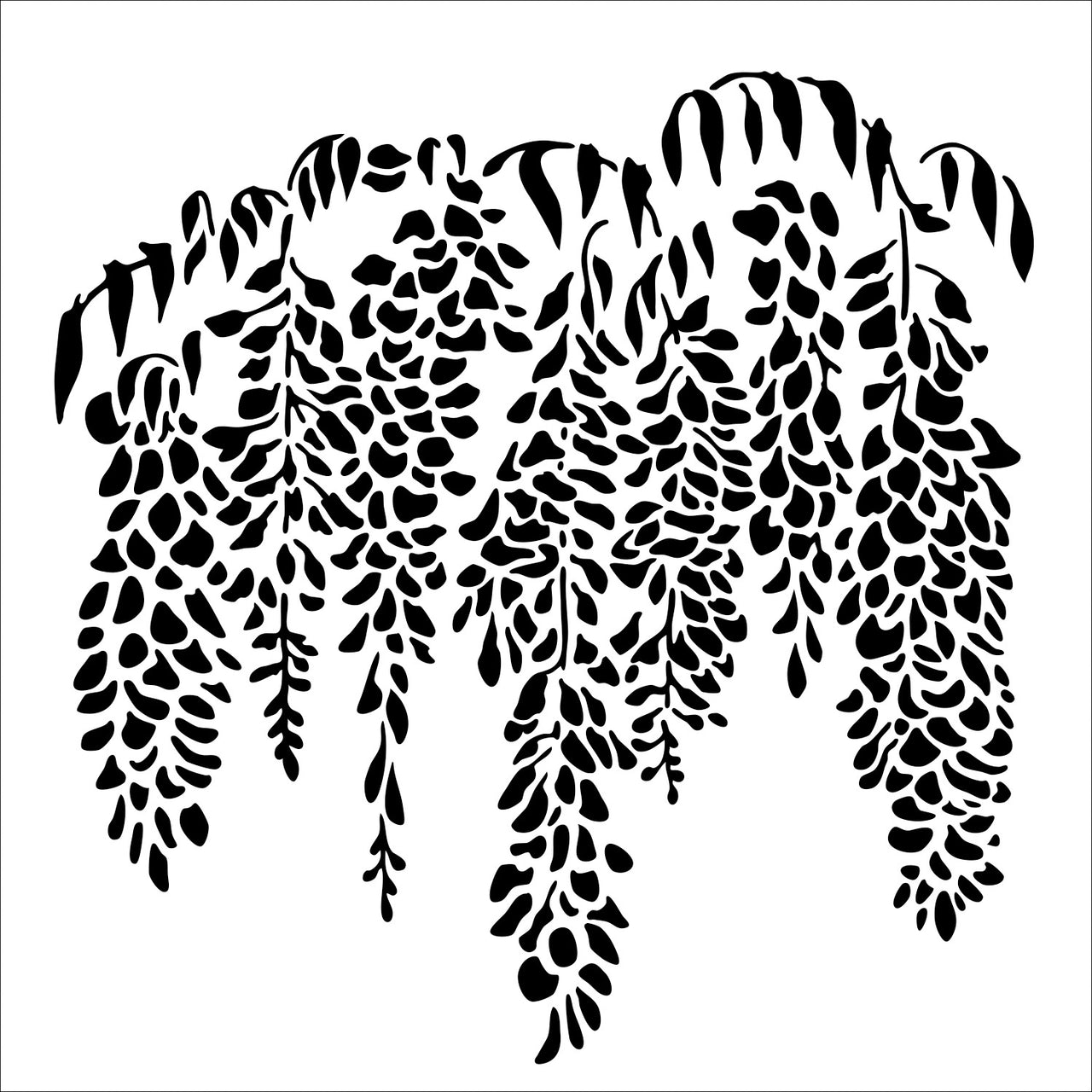 The Crafter's Workshop Crafter's Workshop Template 12"X12" - Wisteria