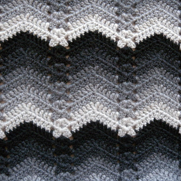 Moon Tide crochet scarf