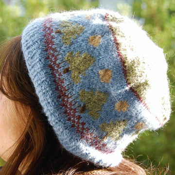 Trees and moon hat