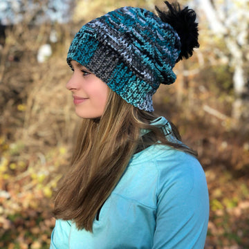 Spiral Herringbone Slouch