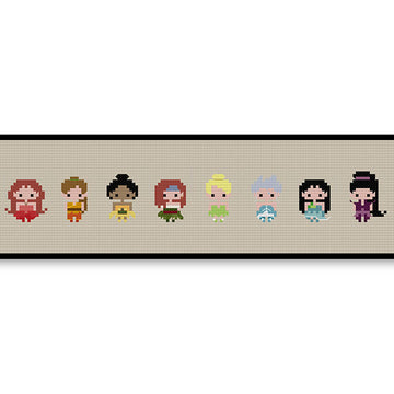 Fairies Bite Size - PDF Cross Stitch Pattern
