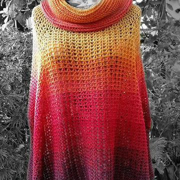 Poncho "Otoño" with Loop