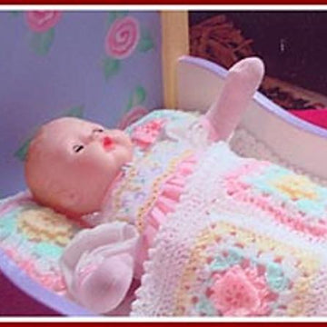 "Annabelle's Rose  Blankie & Pillow Set"