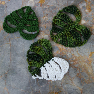 Monstera Leaf Coasters
