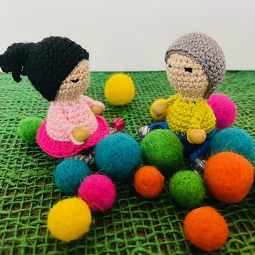 Amigurumi small doll