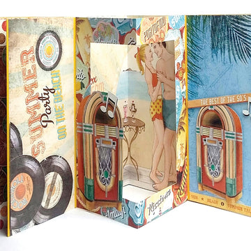 Ciao Bella Double-Sided Paper Pack 90lb 6"X6" 24/Pkg - Summer Tales, 12 Designs/2 Each