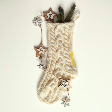 Rustic Christmas Stocking