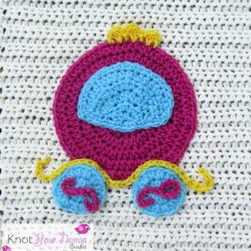 Princess Carriage Applique