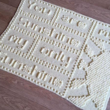 My Sunshine Baby Blanket Crochet Pattern