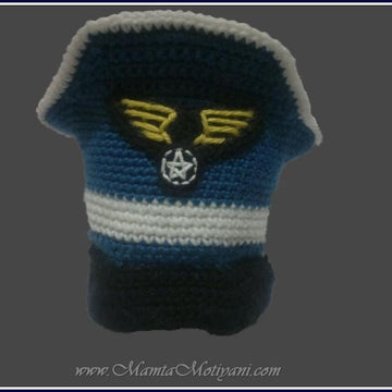Crochet Aviator Pattern A Pilot Military Cap For Baby