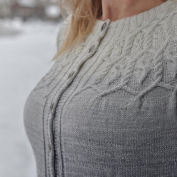 Ladie's Autumn Whirlpool Cardi