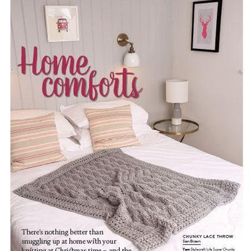 Chunky Lace Throw