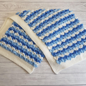 Frozen Hearts Baby Blanket
