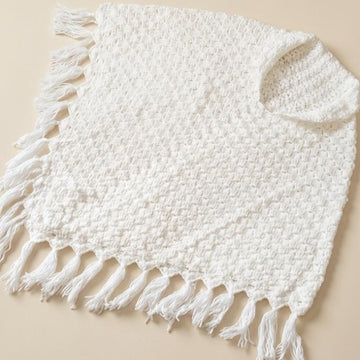 Cluster C2C Poncho crochet pattern