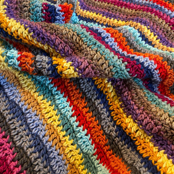 Cotton Waves baby blanket