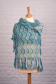 Deramores Studio Lacy Shawl in Rowan Kidsilk Haze - Downloadable PDF