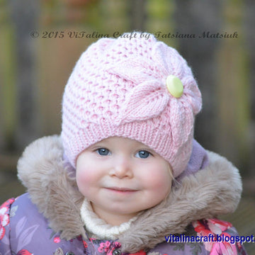Cherry Flower Hat