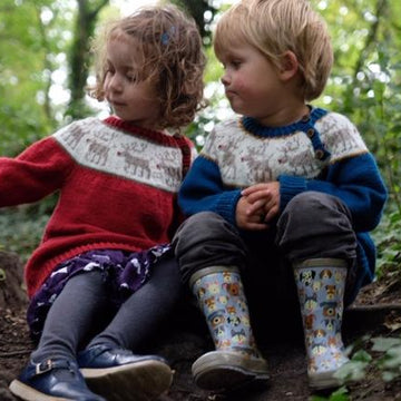 Reindeer Jumper for Children in Sport or DK