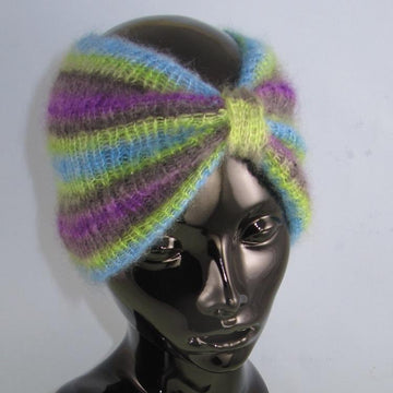 Angel Prints Mohair Turban Headband
