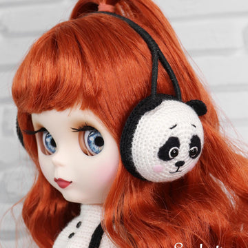 Music Panda outfit for Blythe doll