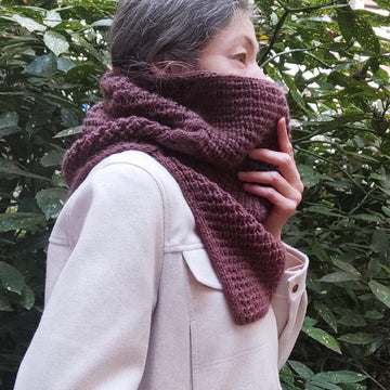 Waffle snood