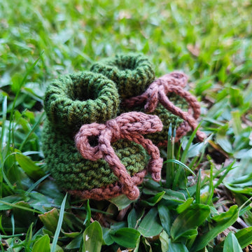 Clover Baby Booties | preemie -  24 months
