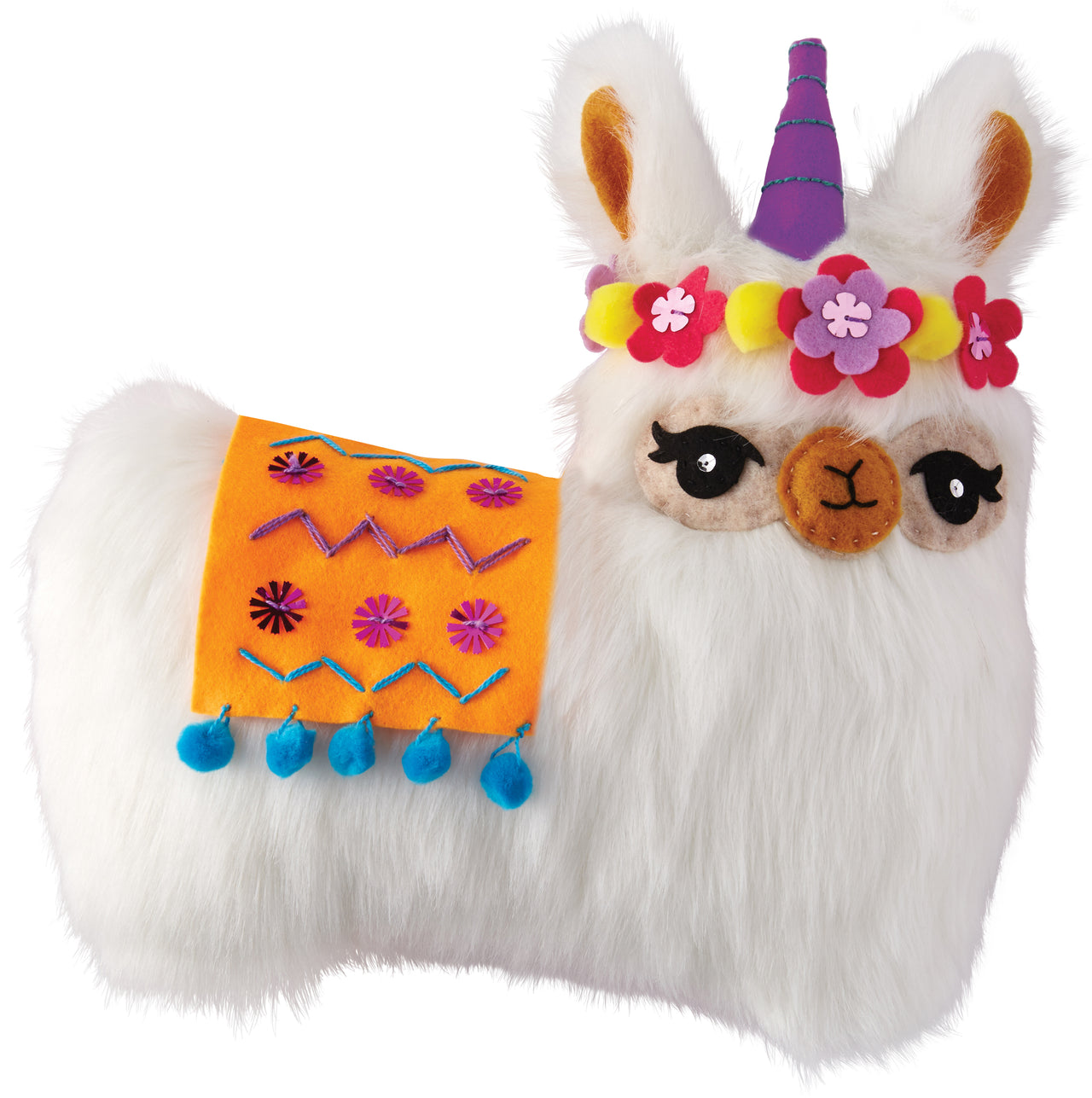 Klutz Sew Your Own Furry Llama Pillow Book Kit - 534820